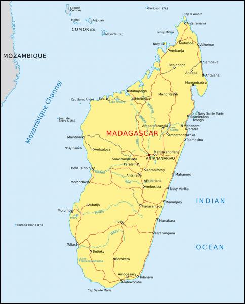 Résultat de recherche d'images pour "carte de madagascar"